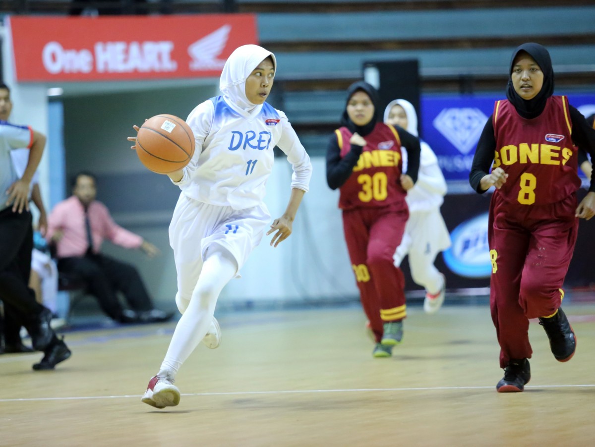 Baju basket wanita hijab