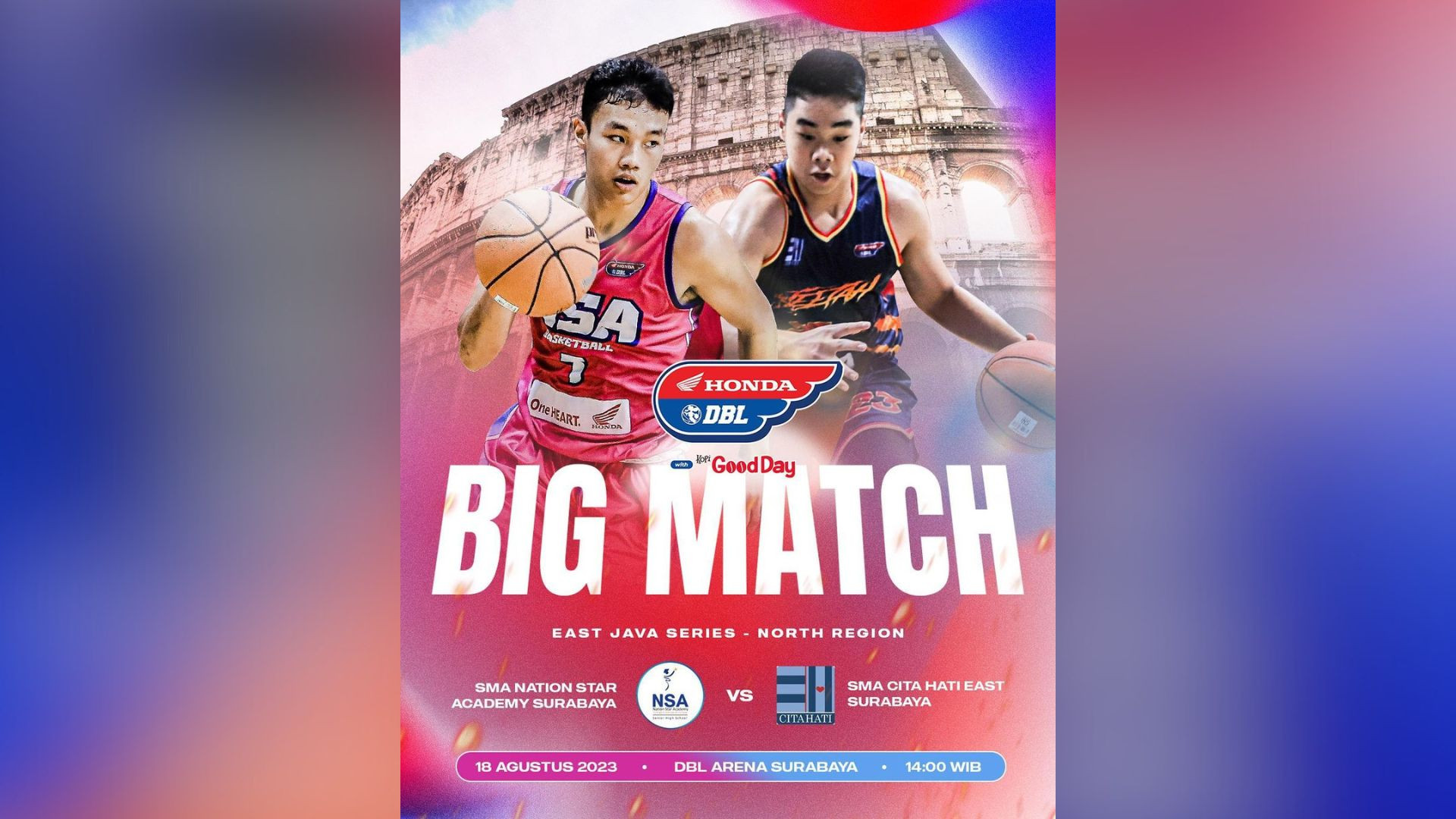 Battle of East! Duel Klasik Cheetah East vs NSA Siap Panaskan DBL Arena ...