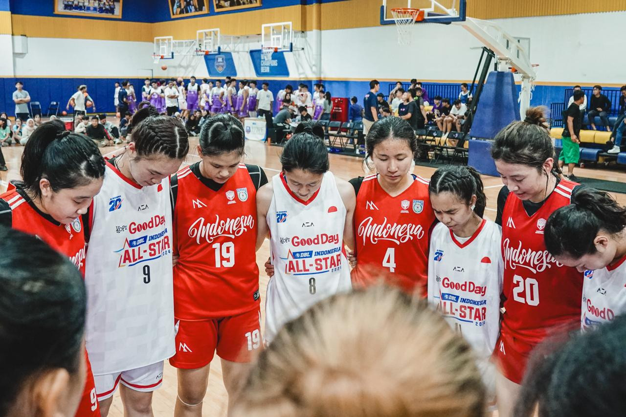 Timnas bersama DBL Indonesia All-Star 2024
