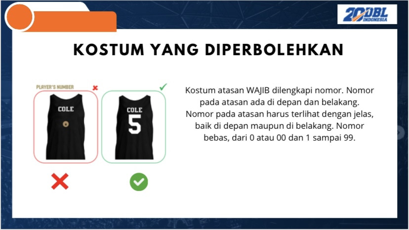 Aturan Jersey