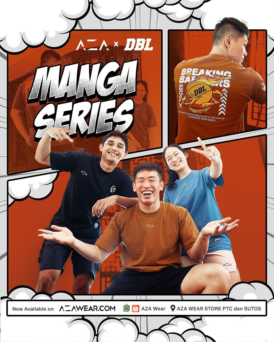 AZA Wear Manga Series