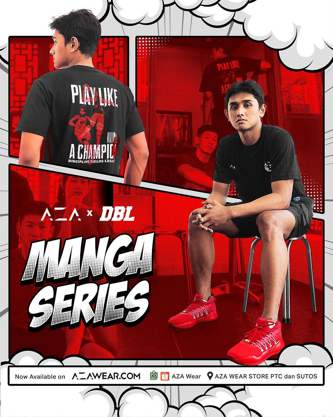 AZA Wear Manga Series