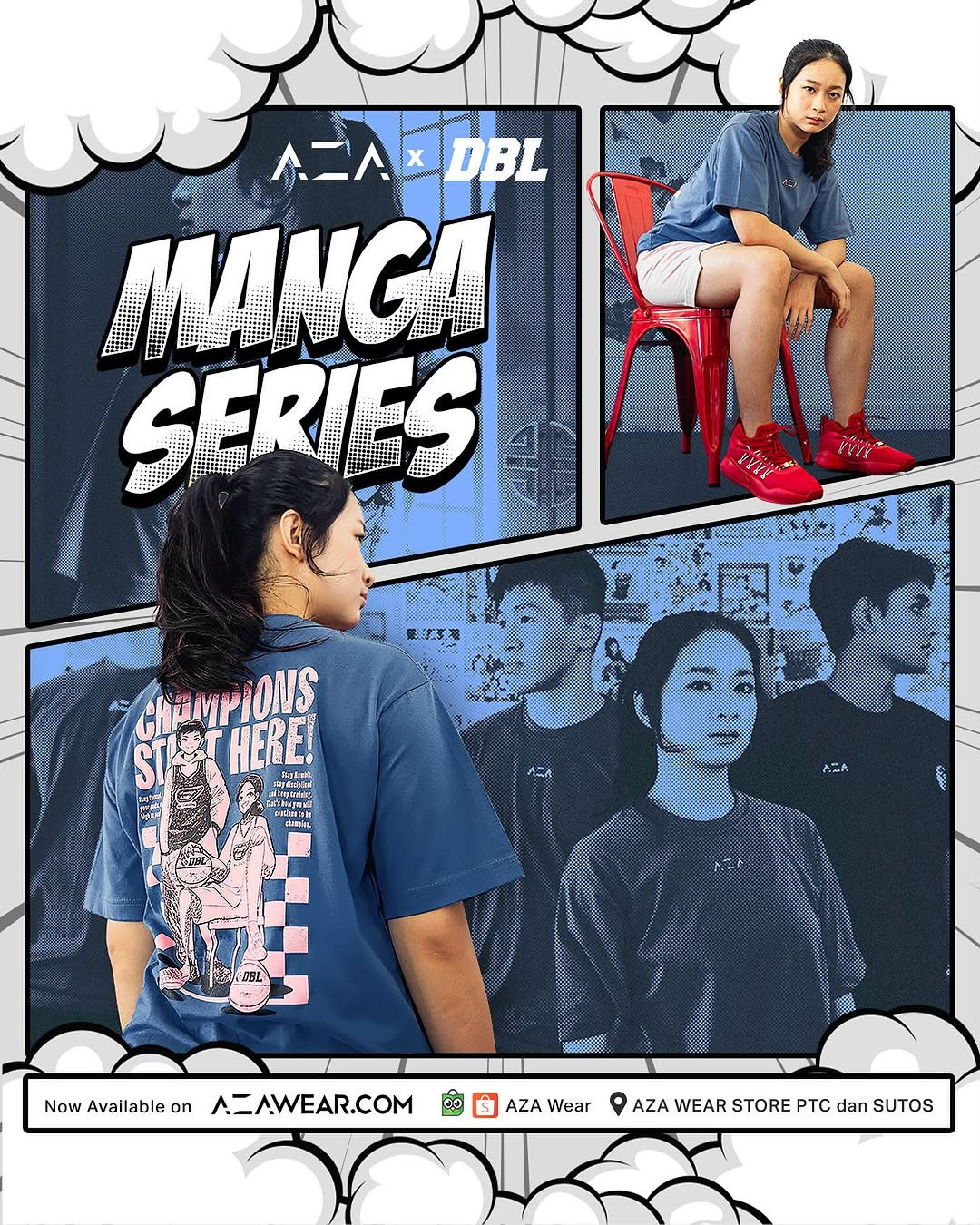 AZA Wear Manga Series