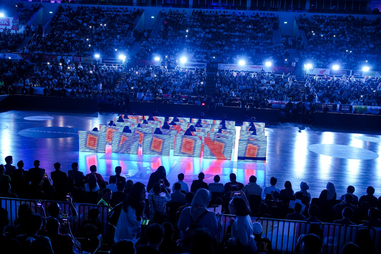 Pertunjukan Megah Final DBL Jakarta di Indonesia Arena