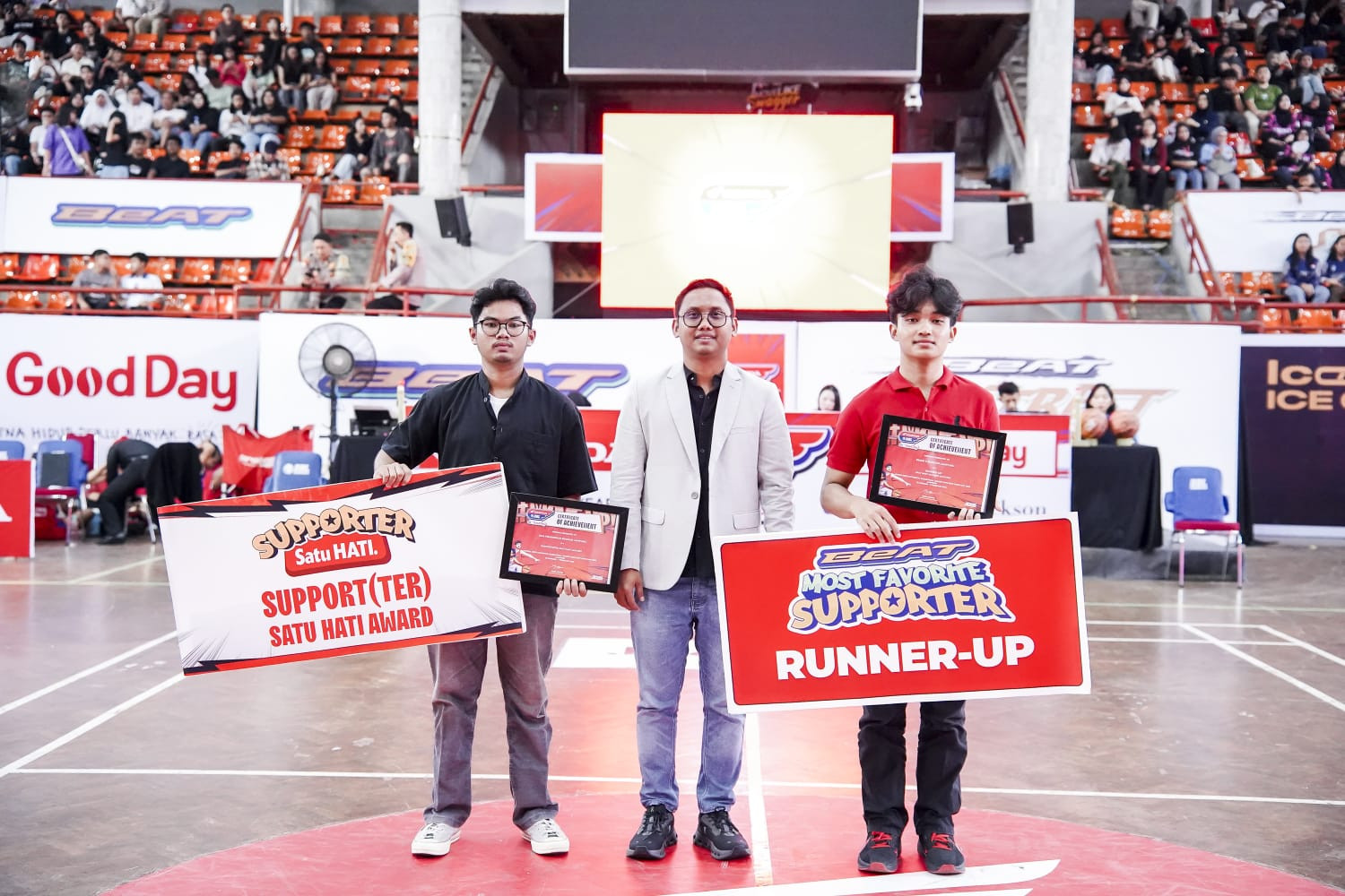 beat most favorite supporter dbl lampung 2025