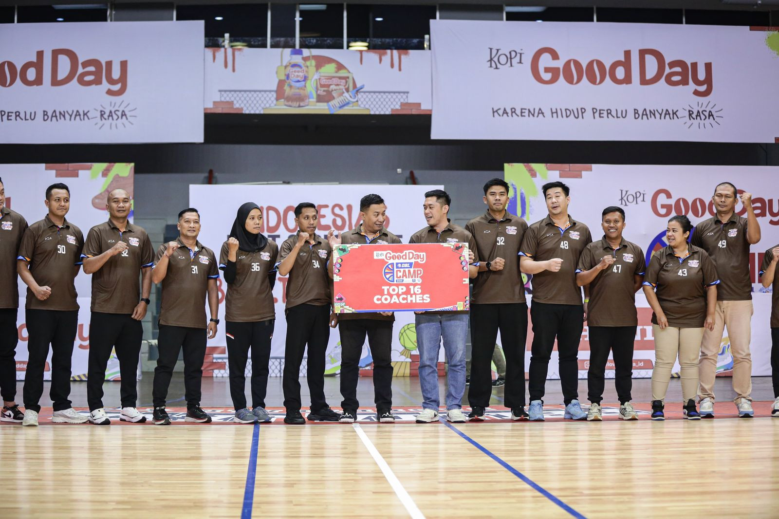 Top 16 Coaches Kopi Good Day DBL Camp 2025