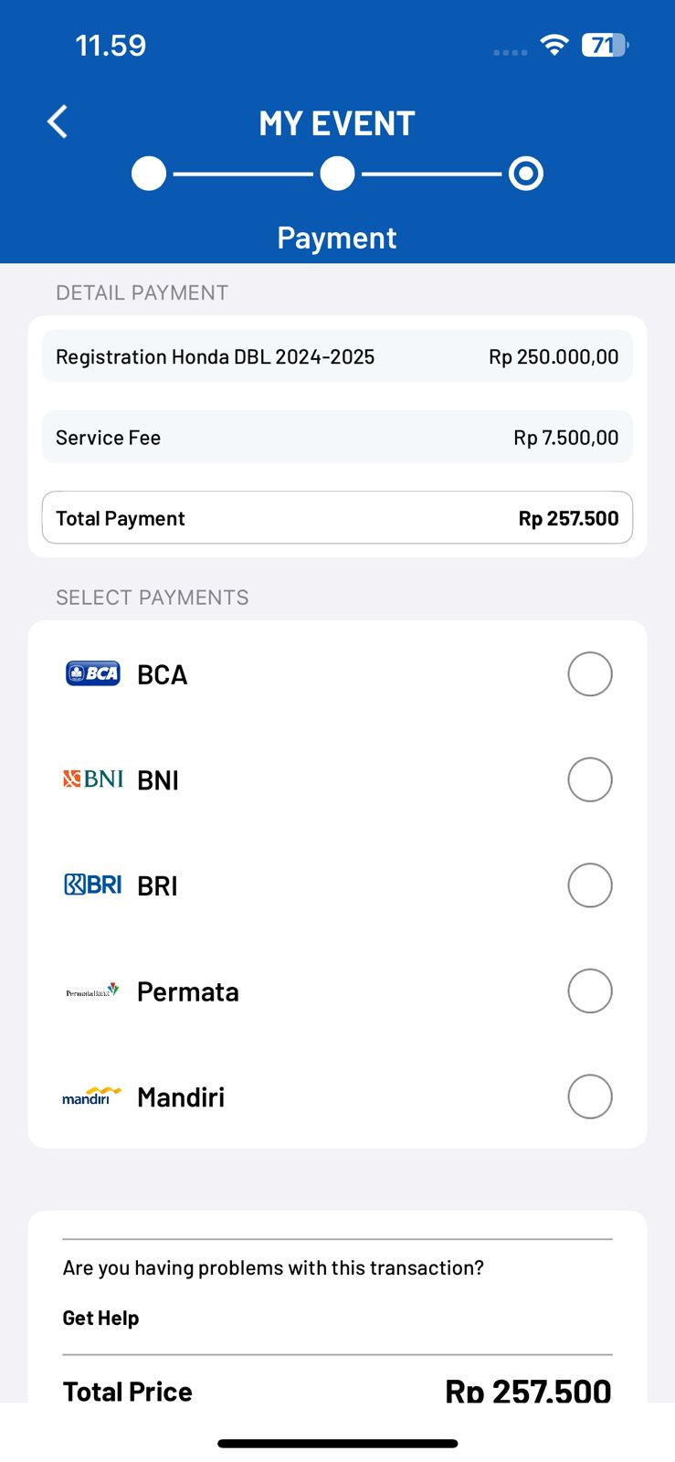 Cara Pendaftaran DBL 2025-2026