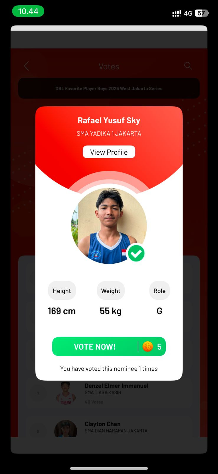 DBL Favorite 2025 West Jakarta