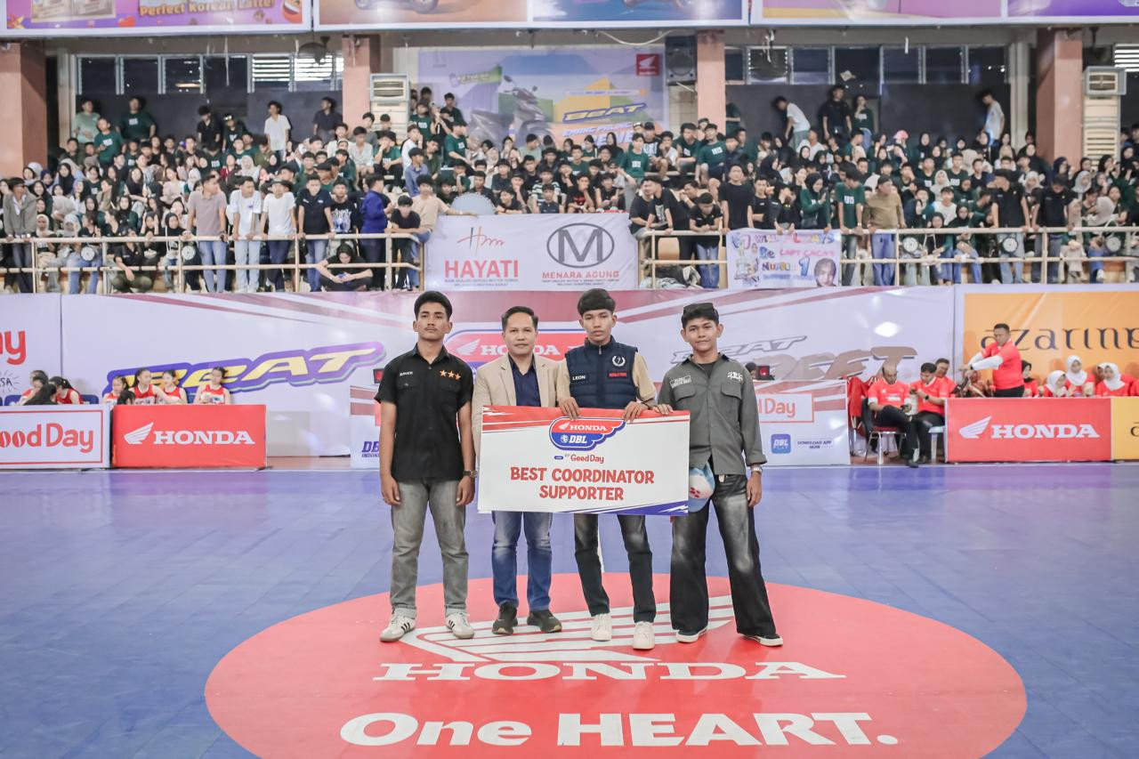 Best coordinator supporter dbl padang 2025