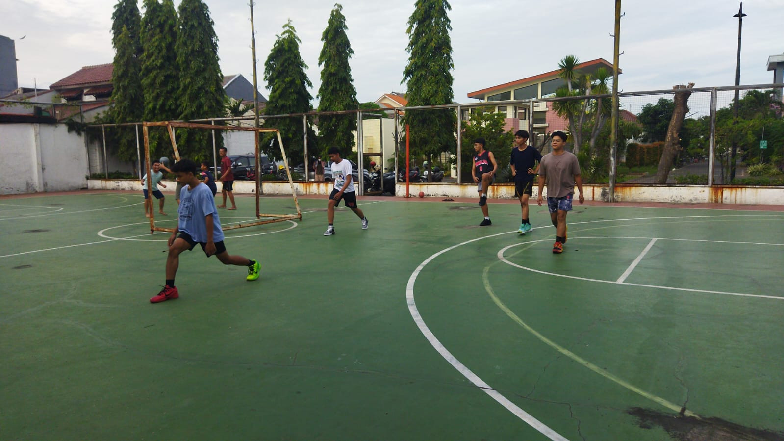 Latihan Para Pemain Al Falah Dalam Menghadapi DBL Surabaya
