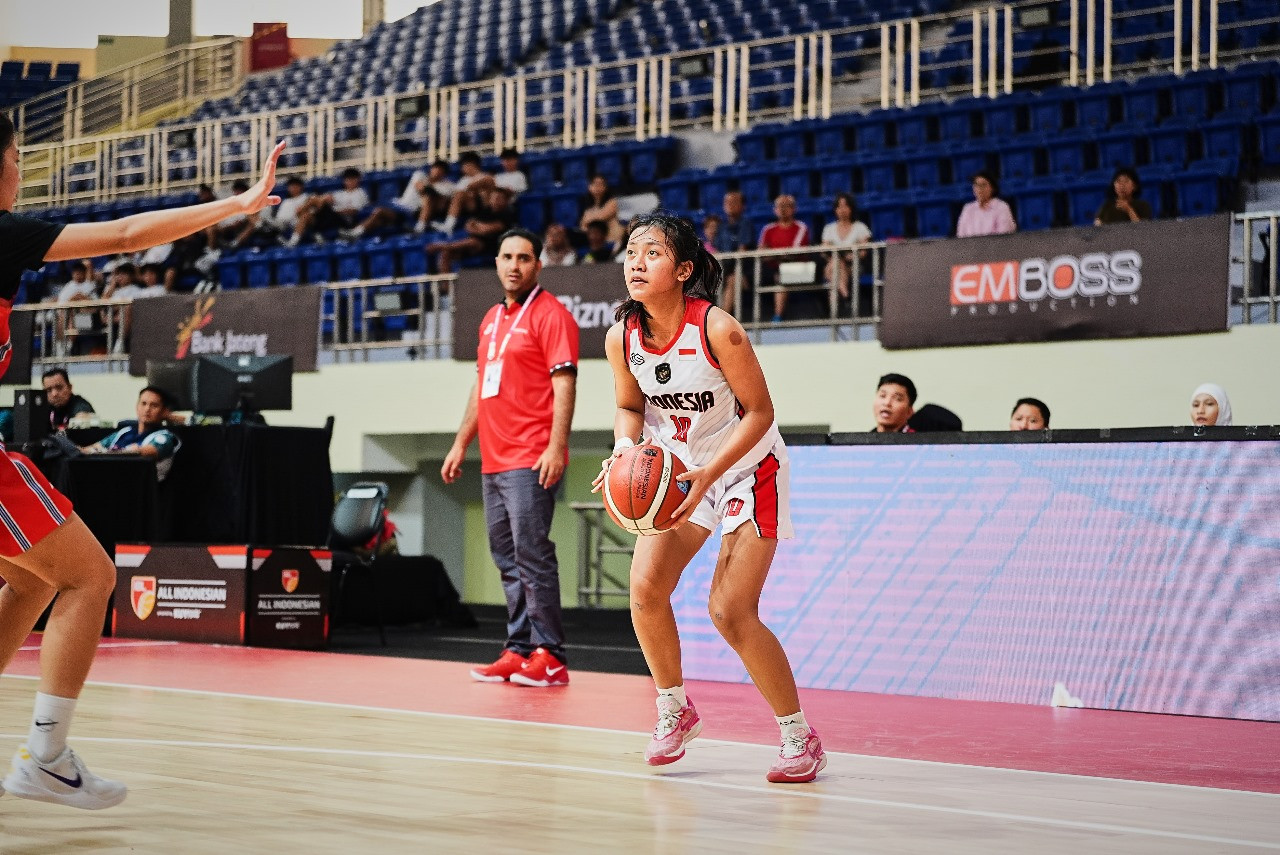Tim Nasional Basket Putri Indonesia - 9th Asian School Basketball Championships 2025