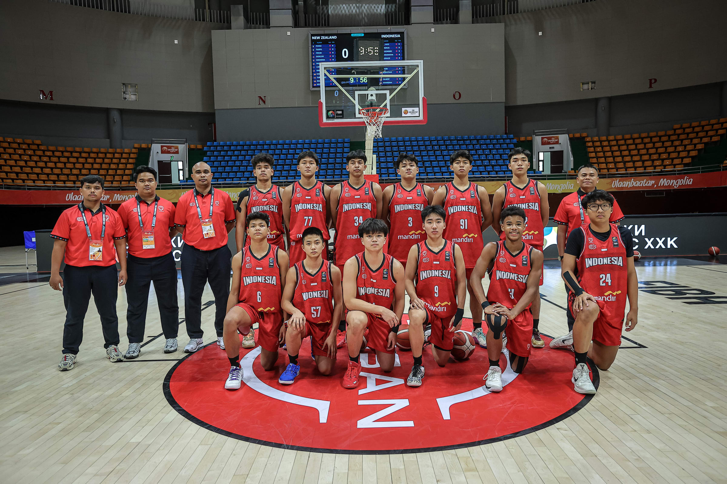 Timnas Basket Putra U16 Indonesia - FIBA U16 Asia Cup 2025 Mongolia