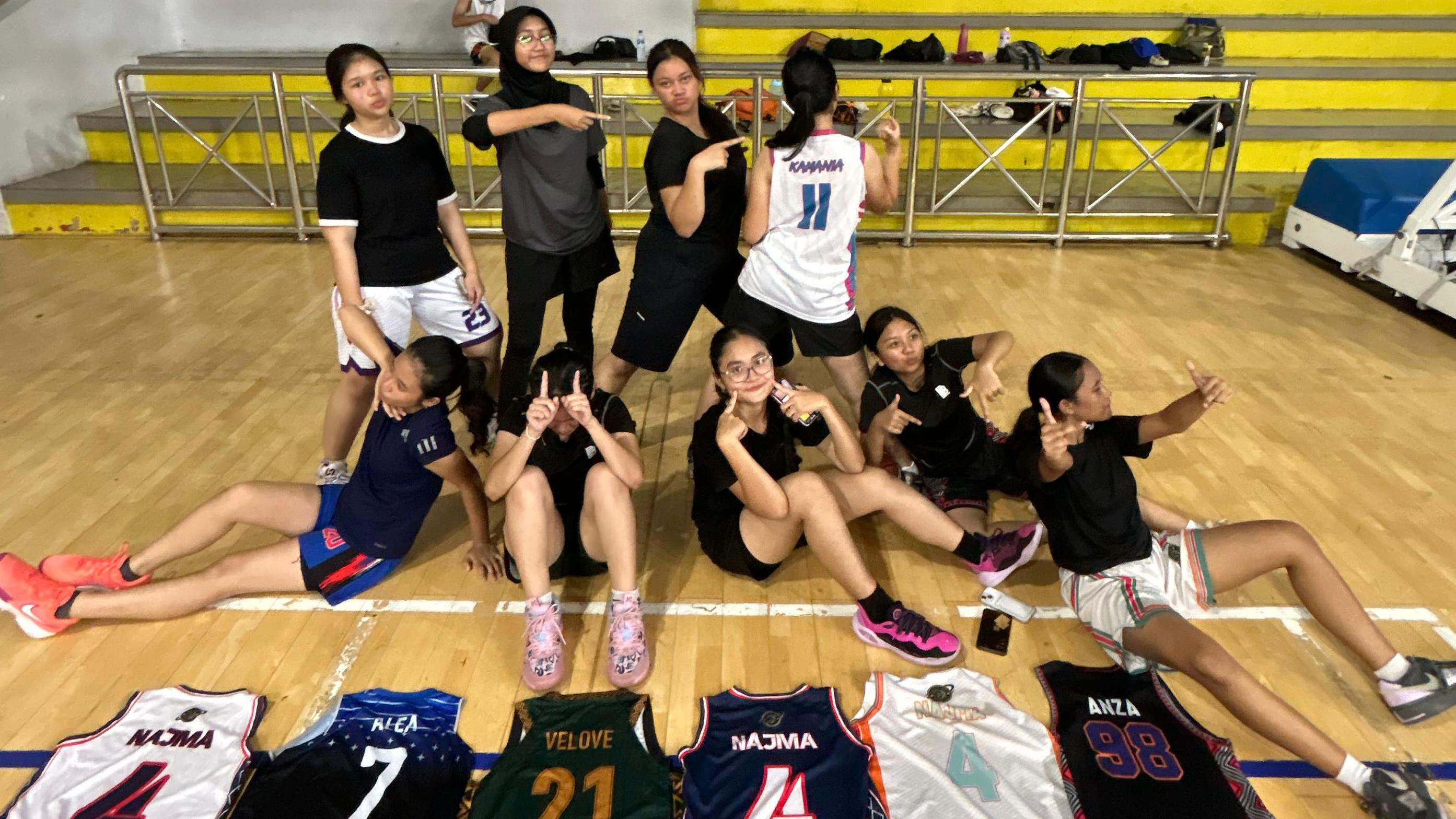 Tim Basket Putri SMAN 77 Jakarta