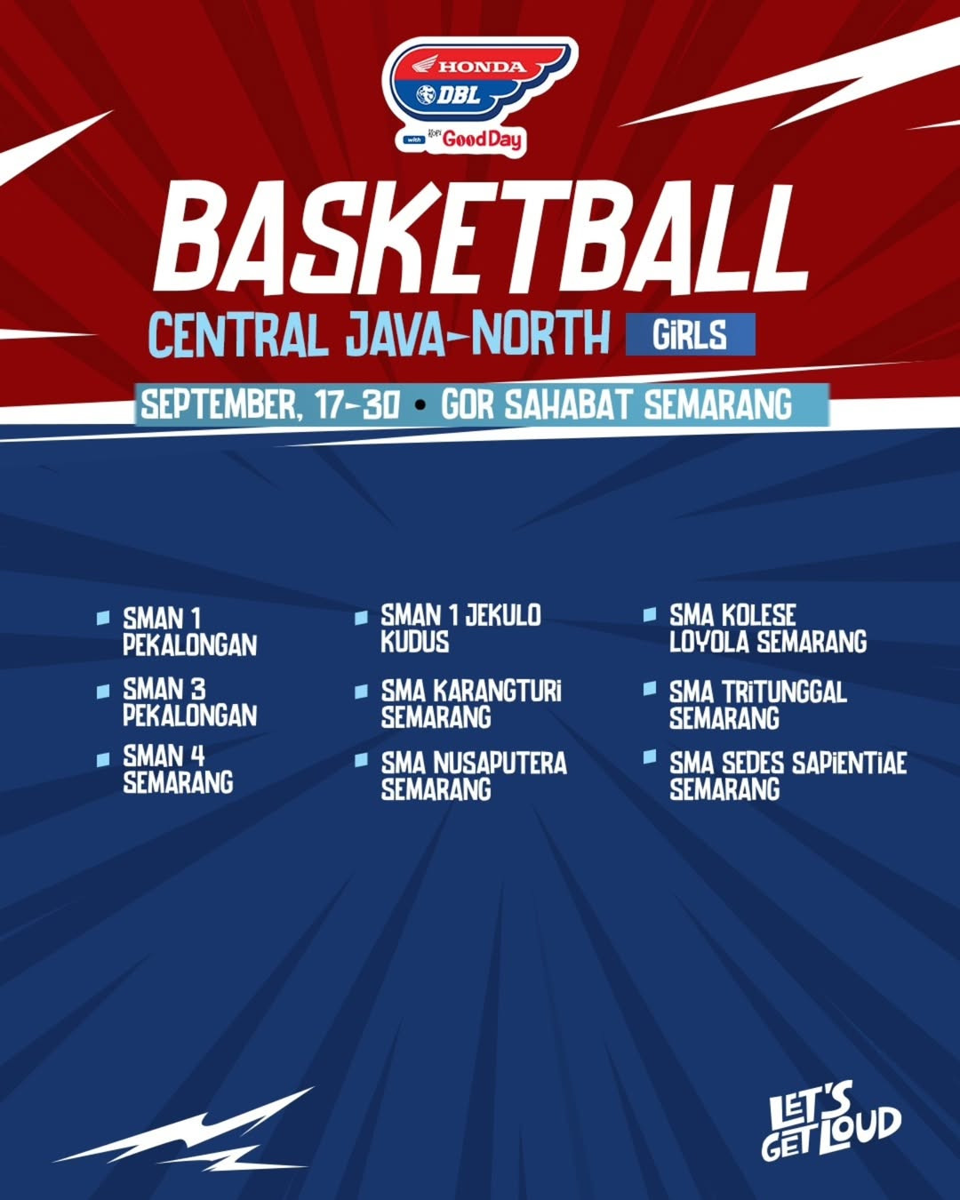 Ini Daftar Sekolah yang Tanding di DBL Semarang 2025! Ada Sekolahmu?