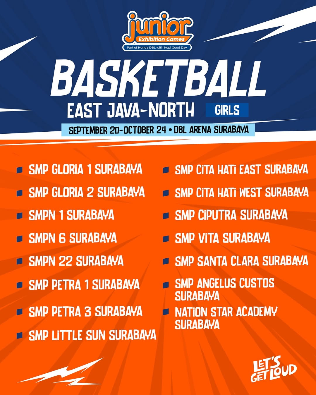 Fixed! Berikut Sekolah yang Ikut Junior Exhibition Games 2025 Surabaya