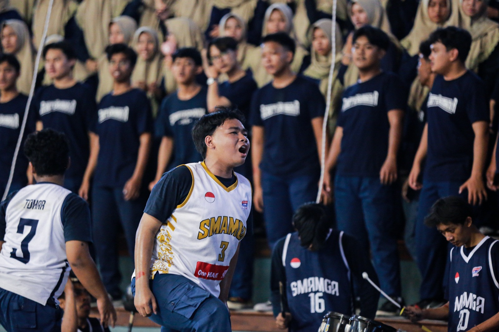 Teriakan Denis saat memimpin Scooters Mania