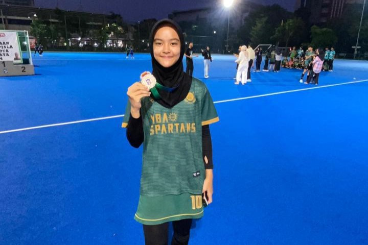 Kondisi Wanda selepas melaksanakan pertandingan hoki