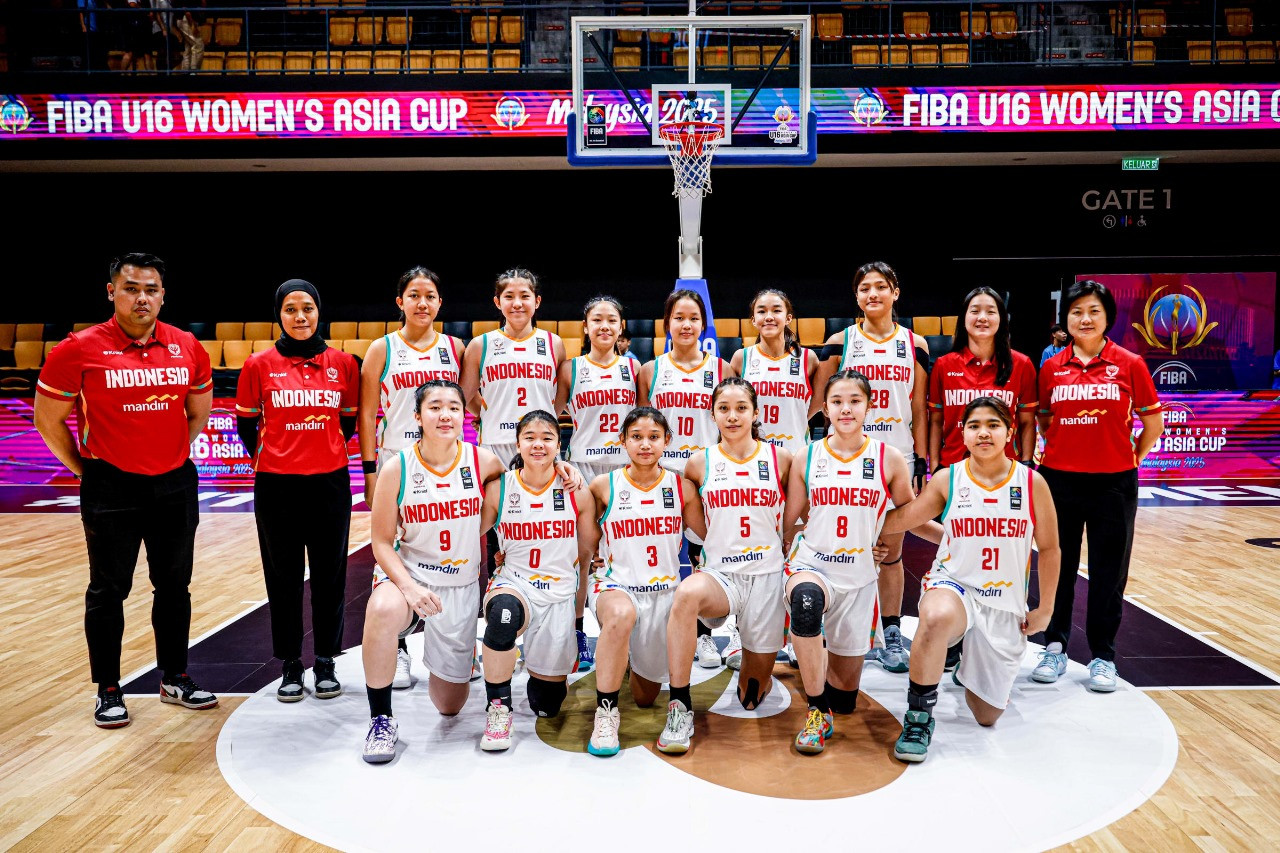 Timnas Indonesia Siap Melantai di FIBA U16 Women’s Asia Cup 2025 Division B
