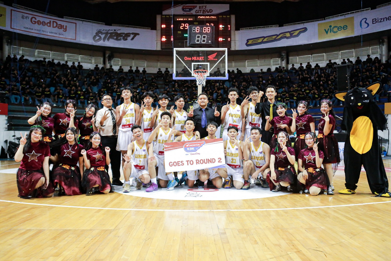 Kebahagiaan Slekoors kala tim putra kebanggaannya melangkah ke Round 2