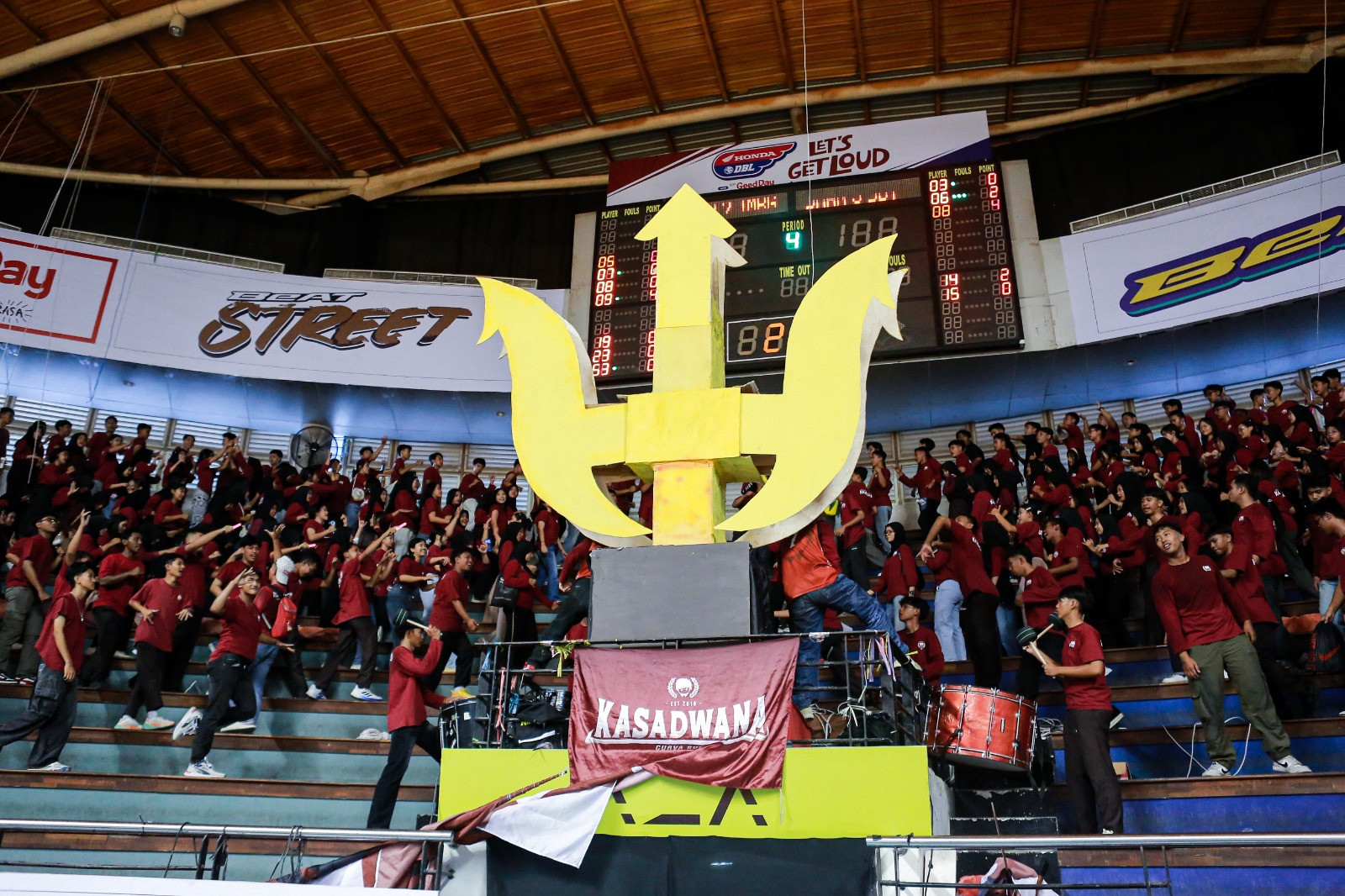 Persembahan Kedua Kasadwana Curva Sud di DBL Arena!