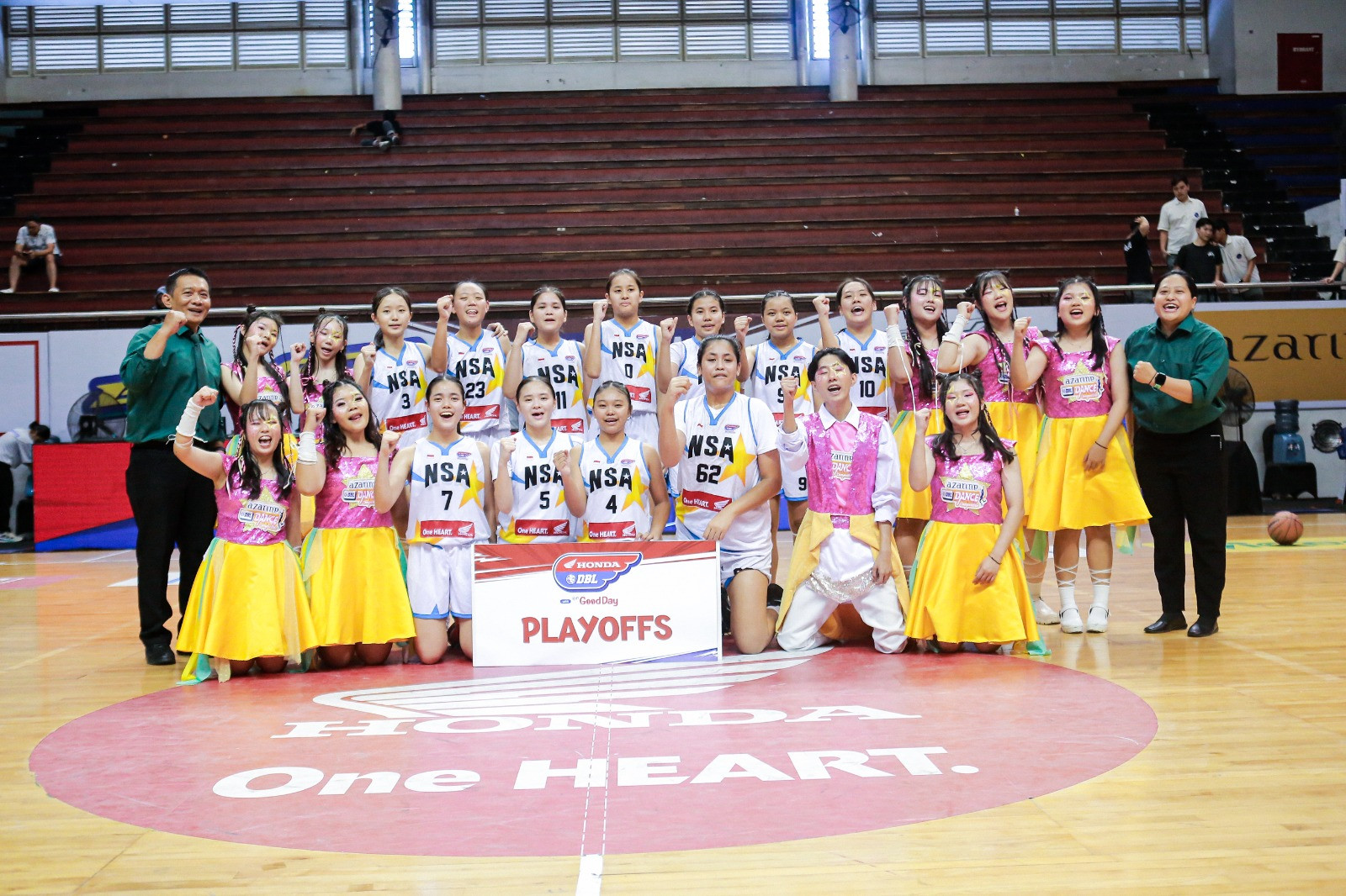 Tim putri NSA memastikan diri lolosk ke babak Playoff pada DBL Surabaya 2025