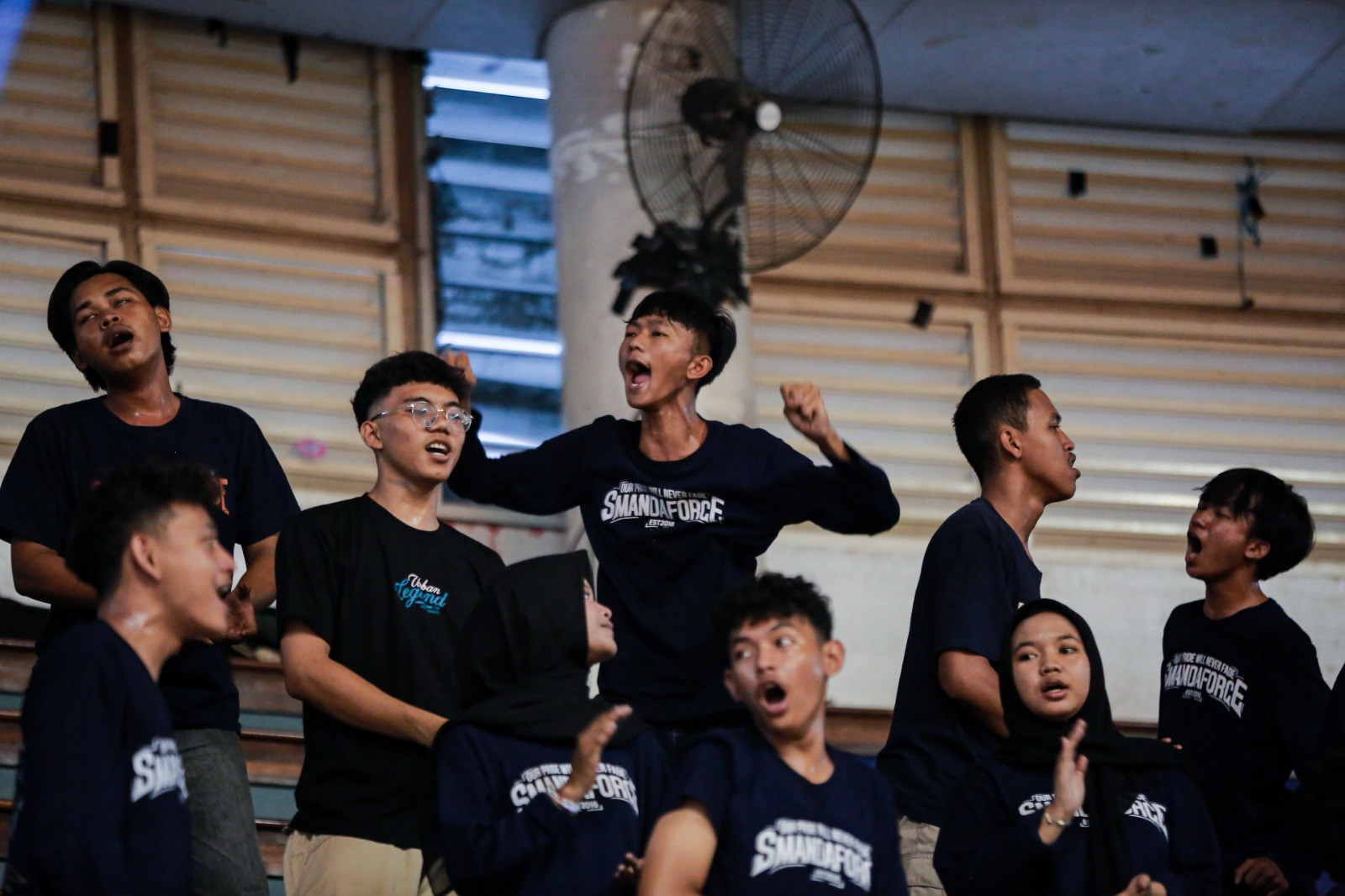 Sokongan Besar Smandaforce dari atas tribun