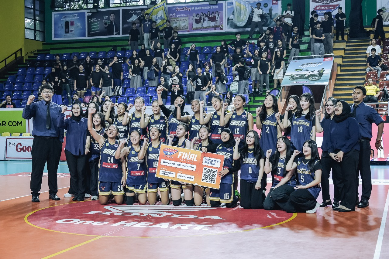 Final Tim Putri SMA Jubilee Jakarta