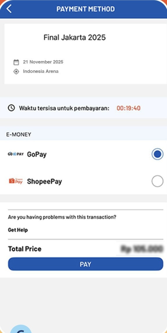 Tiket Final Indonesia Arena 2025