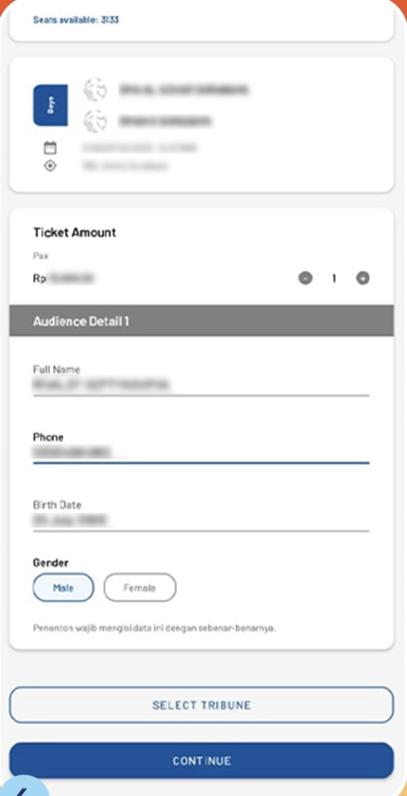 Tiket Final Indonesia Arena 2025