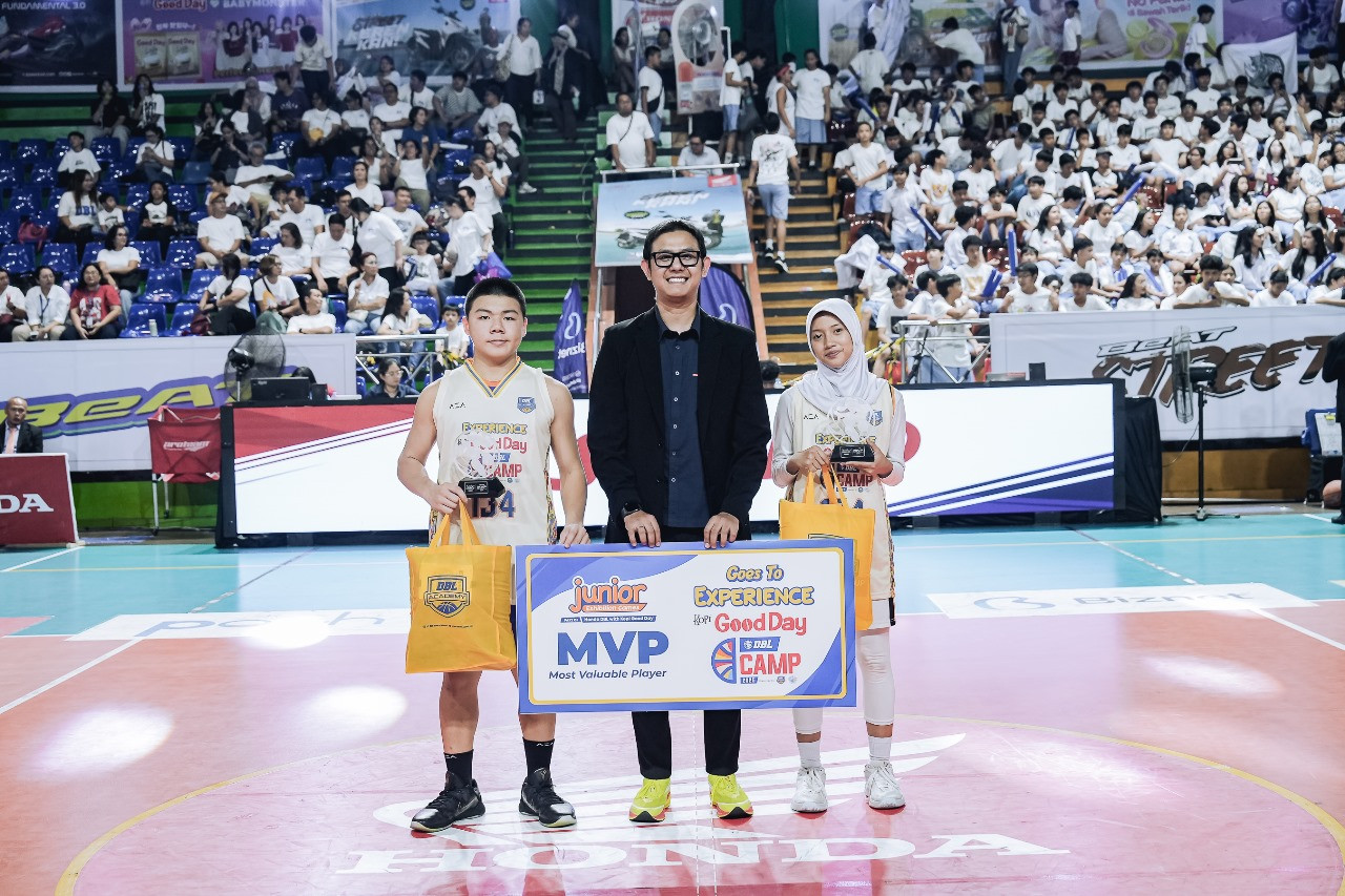 Pemain terbaik Junior Exhibition Games 2025 Jakarta