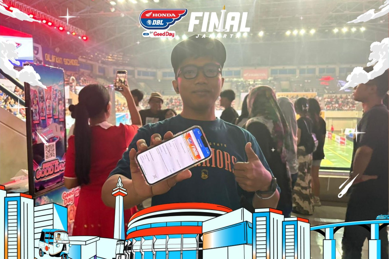 Setia Nonton DBL Sejak 2010, Nofa Ristanto dari Yogya ke Jakarta Demi ...