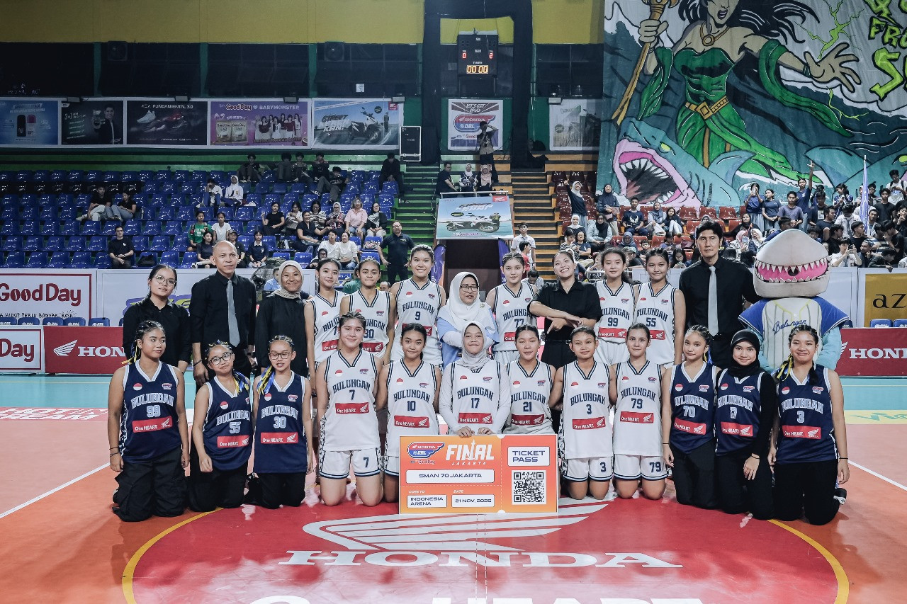 SMAN 70 Jakarta Goes to Final DBL Jakarta di Indonesia Arena