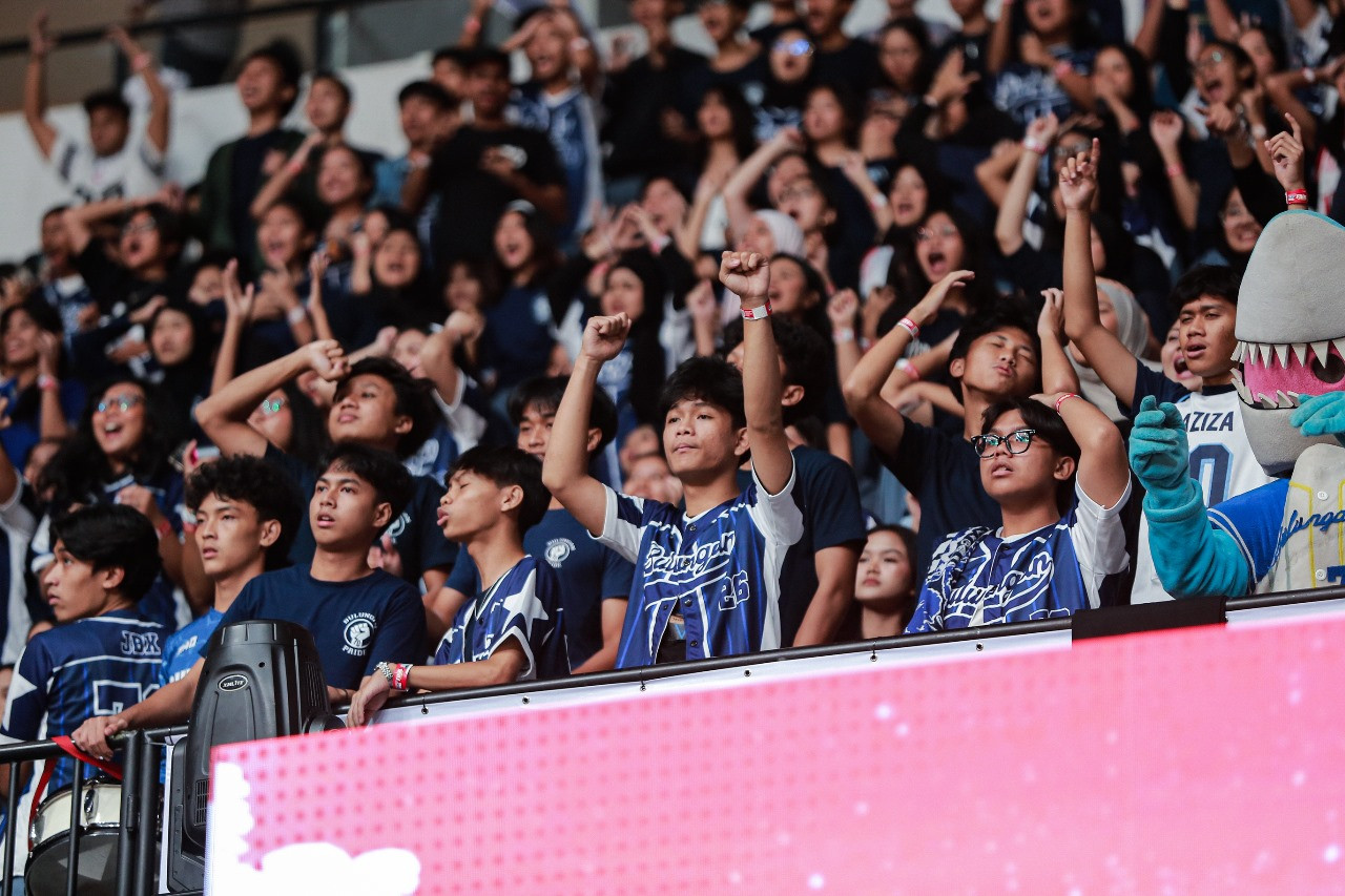 Suporter SMAN 70 Jakarta