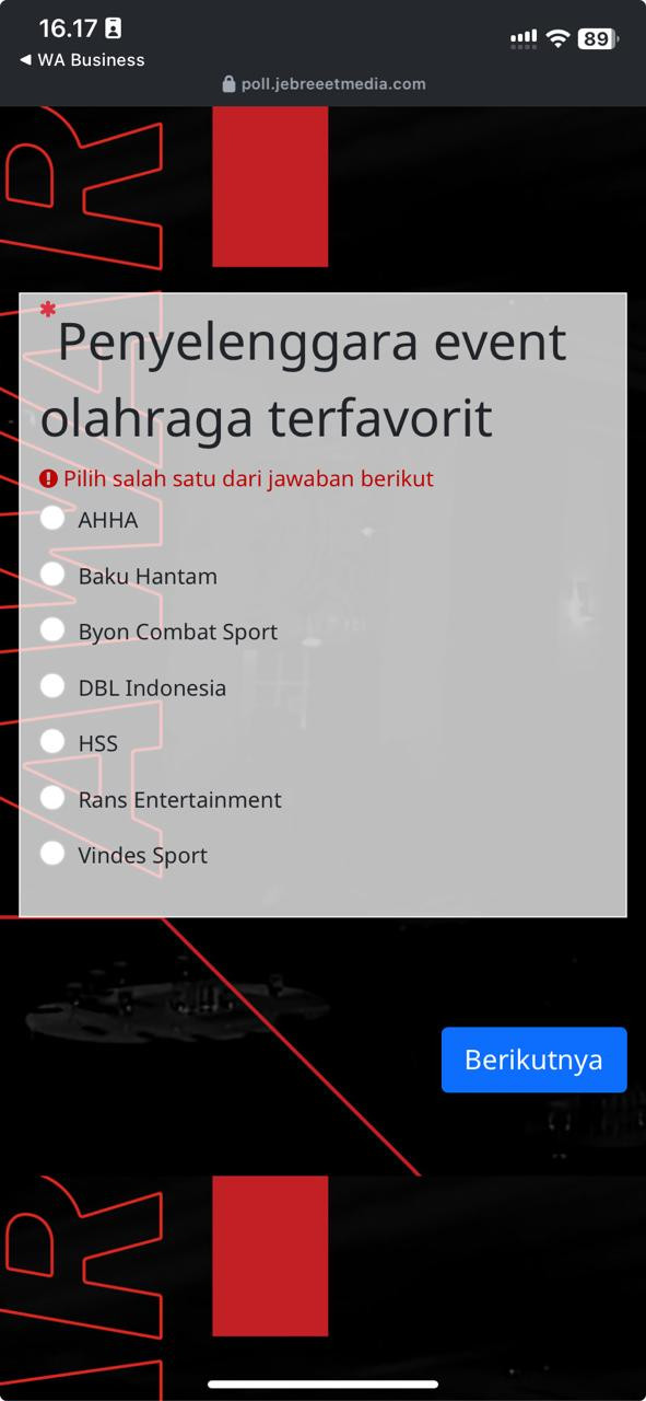 JMTV Awards 2025 - Penyelenggara Event Olahraga Terfavorit