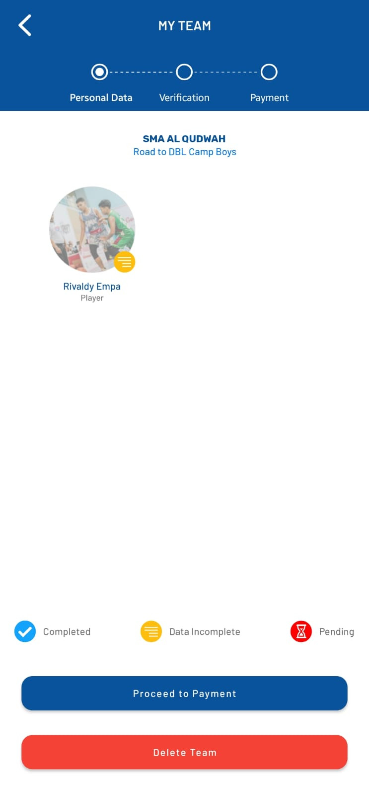 Pendaftaran Road to DBL Camp 2026