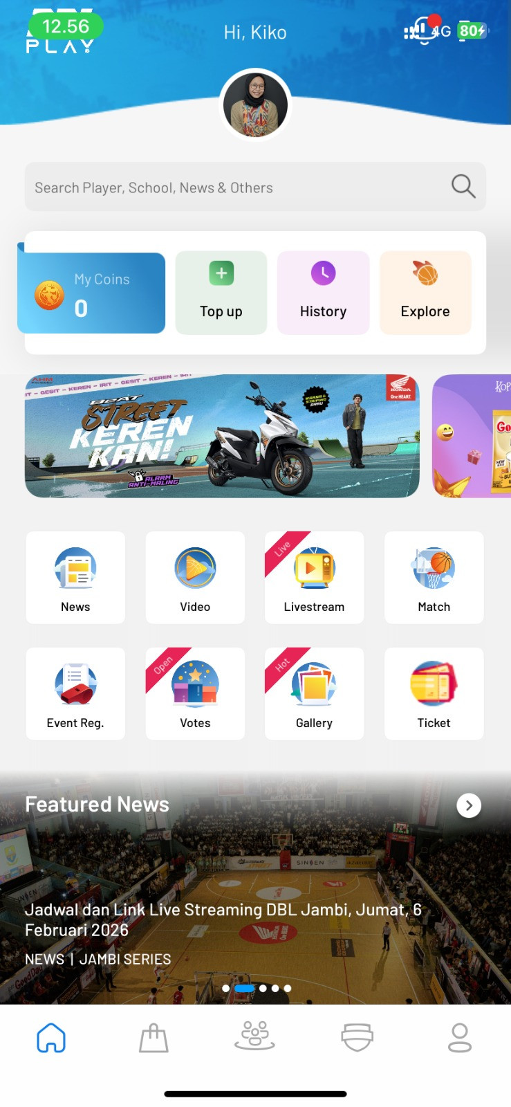 DBL Favorite 2025-2026 Jambi 