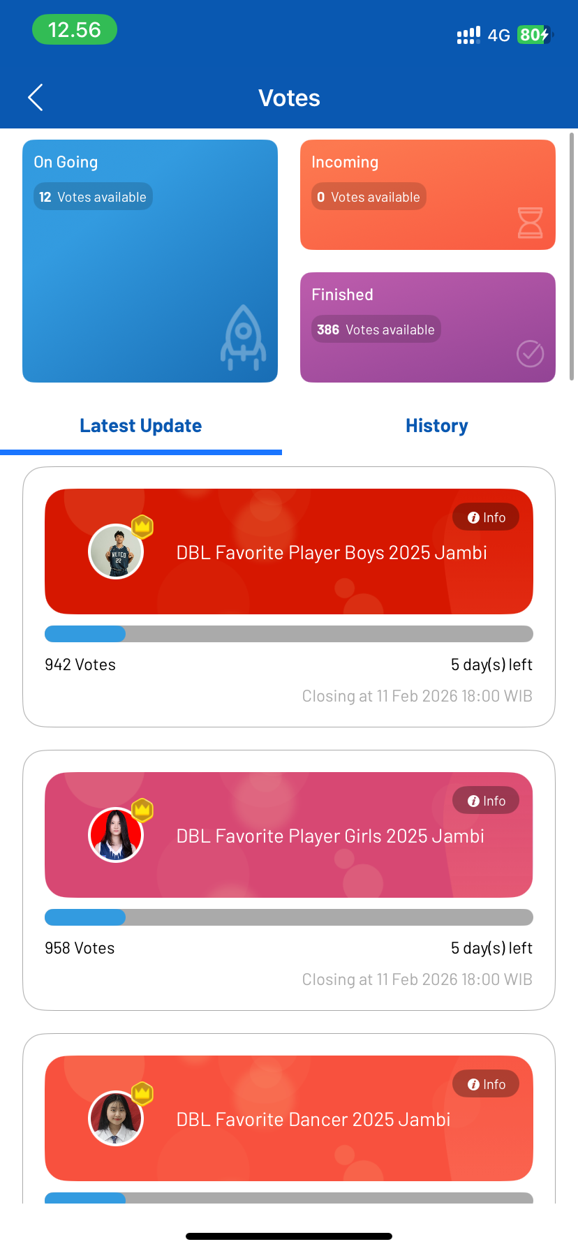 DBL Favorite 2025-2026 Jambi 