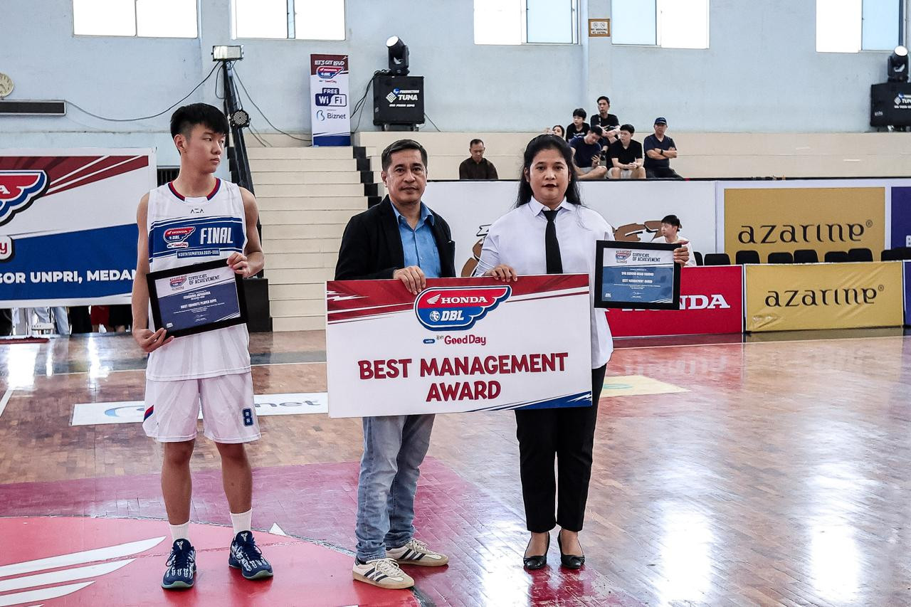 Best management award dbl medan 2025-2026