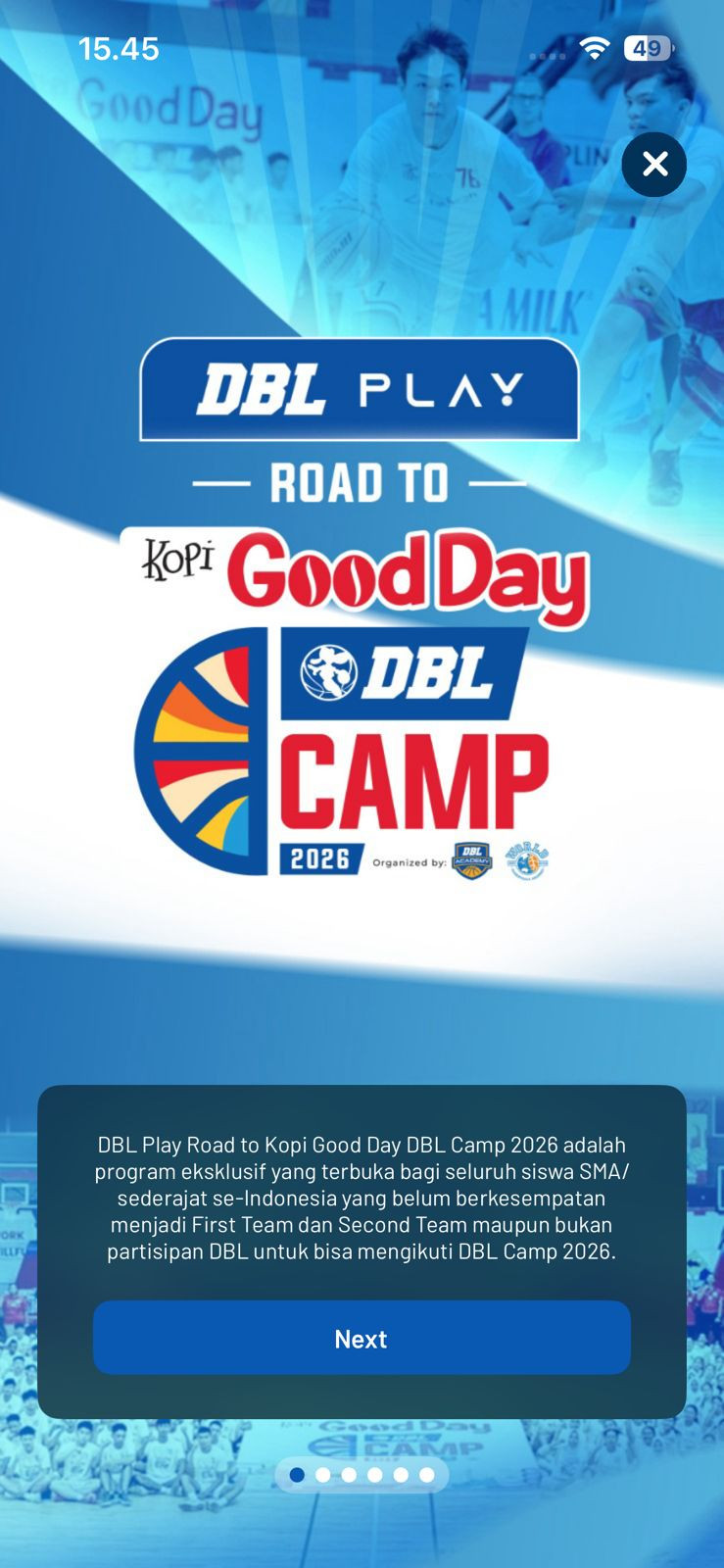 Dbl play road to kopi good day dbl camp 2026