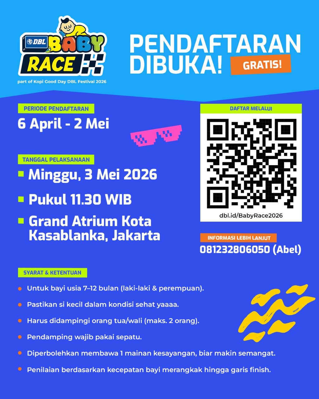 Baby race dbl festival 2026