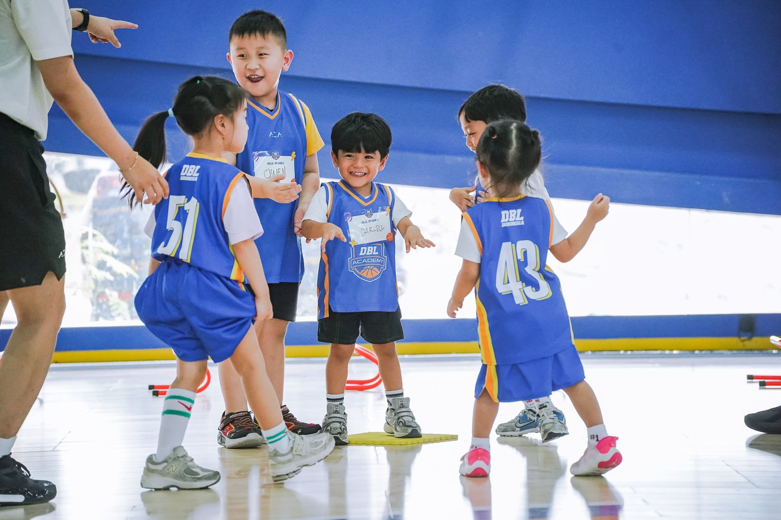 Darrel bersama DBL Academy