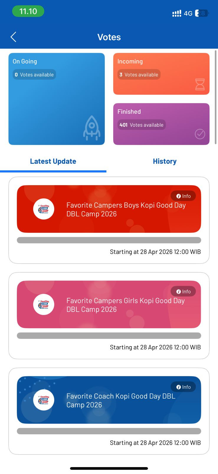 Camper Favorite Kopi Good Day DBL Camp 2026