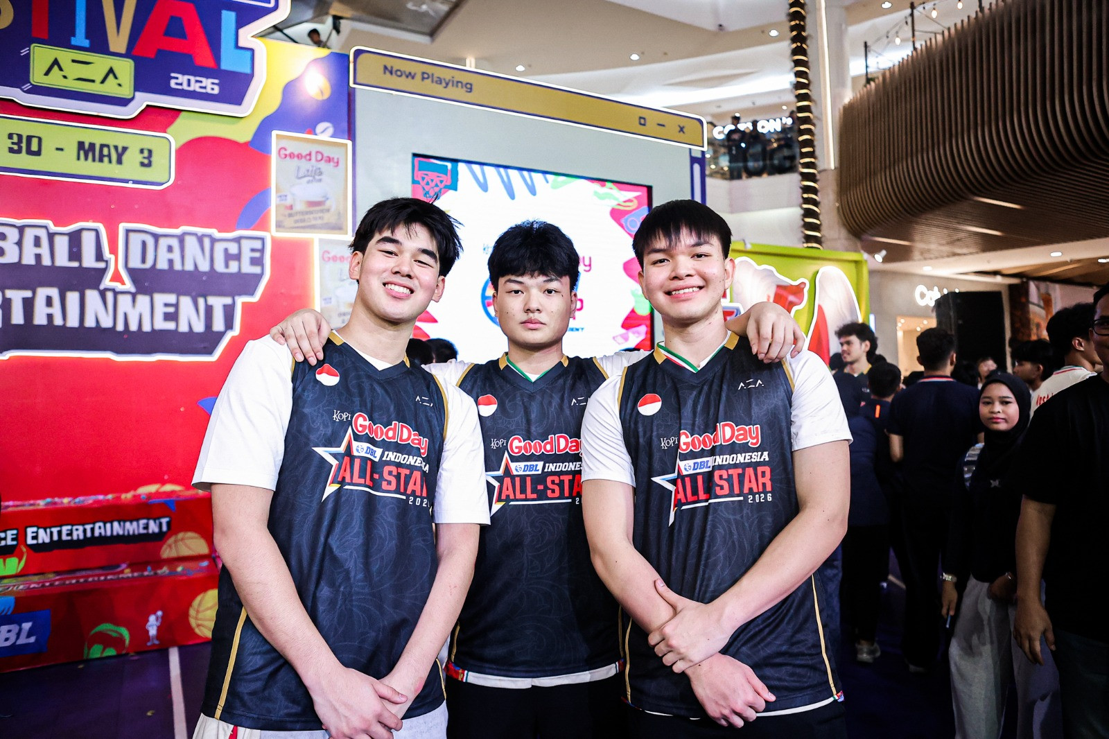 Momen Trio Buksi ke DBL Indonesia All-Star