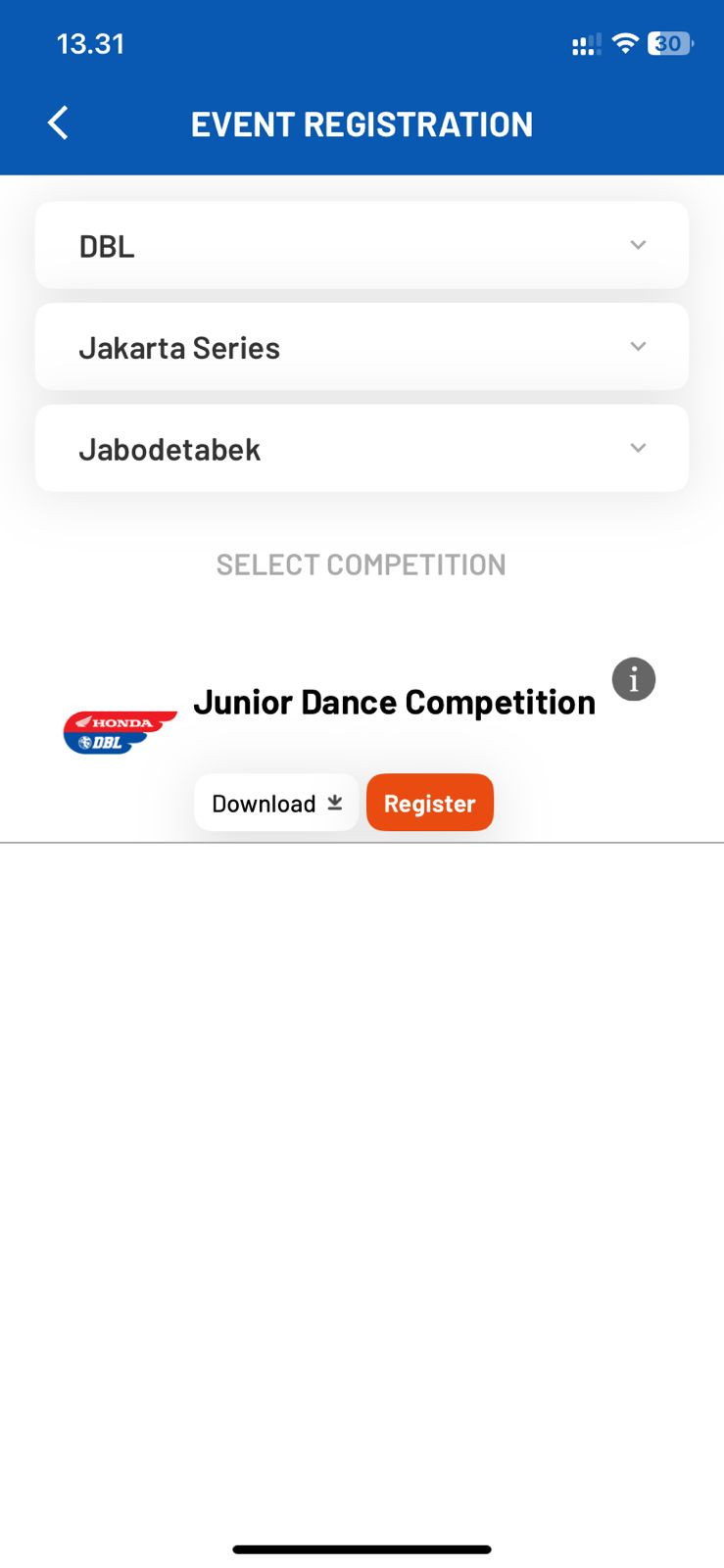 Pendaftaran Junior DBL Dance Competition - Road to AQUA DBL 3X3 Competition 2026