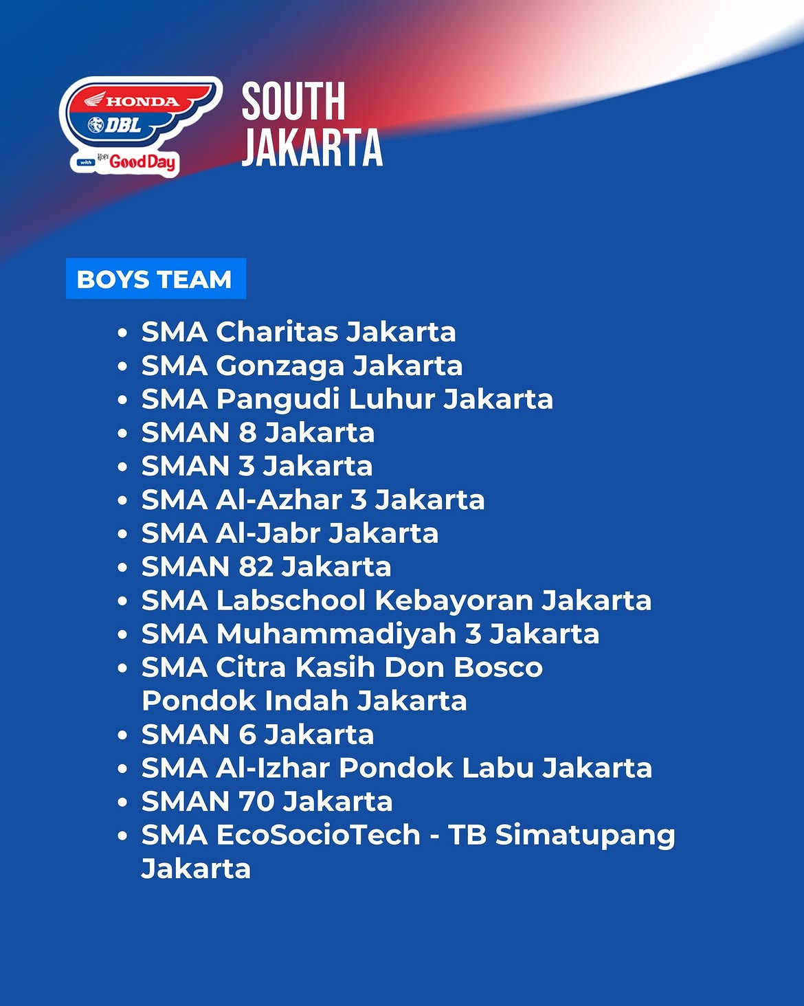 Dbl south jakarta 2026