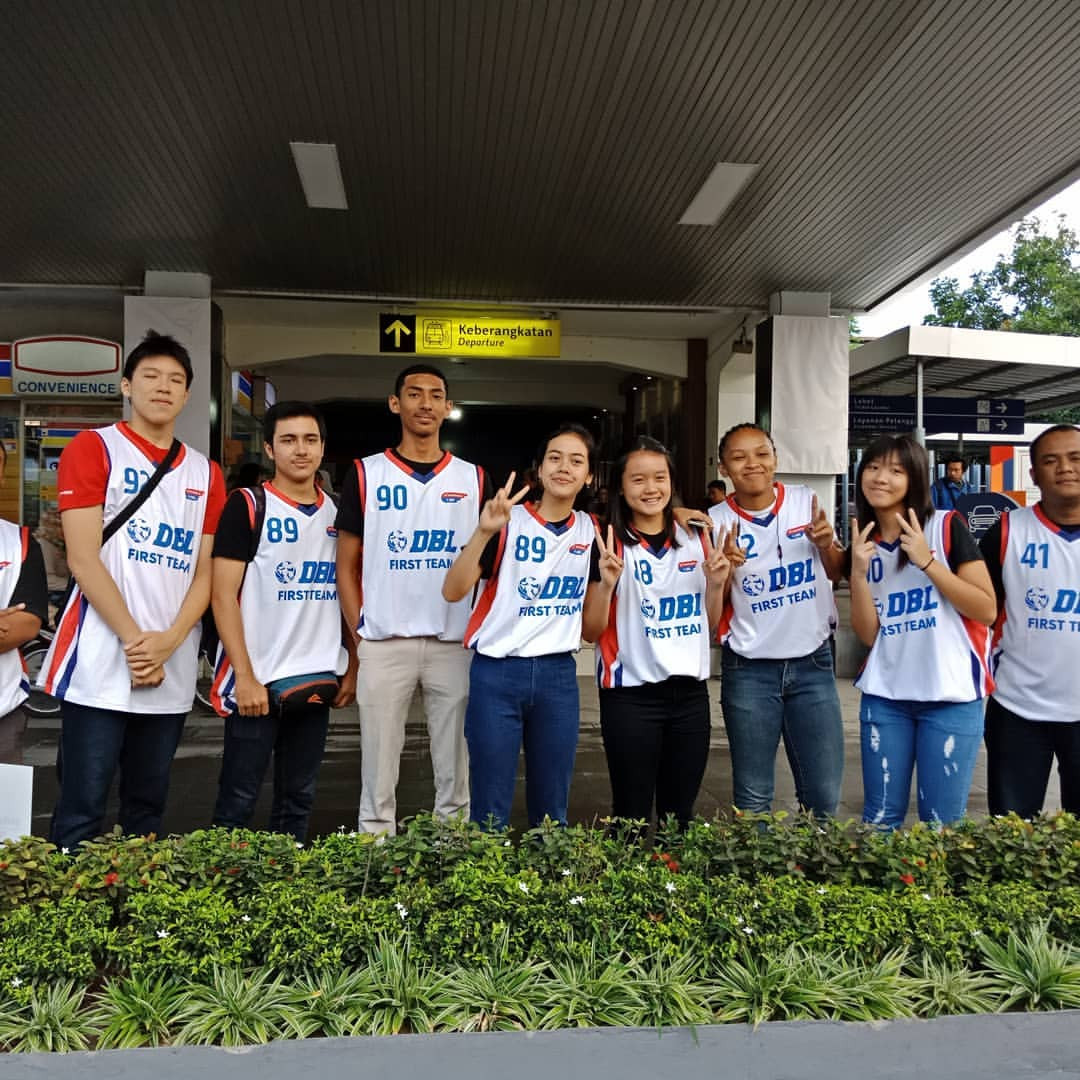 Viknes Waren bersama dengan rombongan DBL Camp 2018