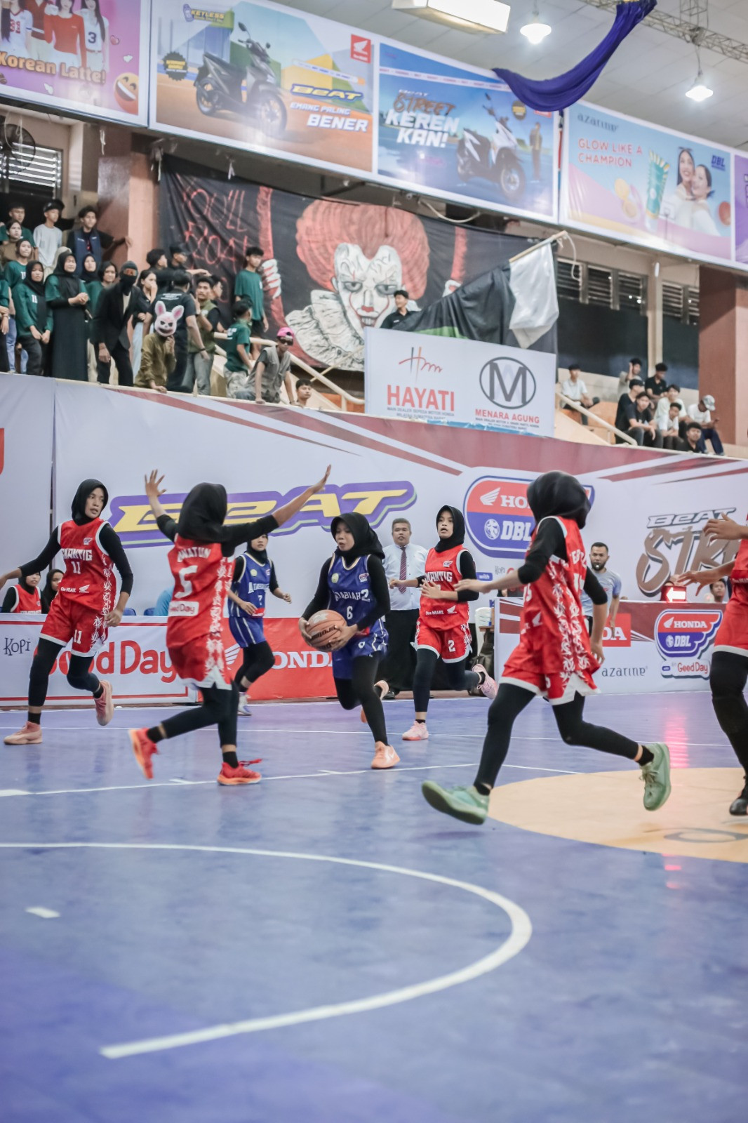 Keseruan Gim Panas DBL Padang 2025