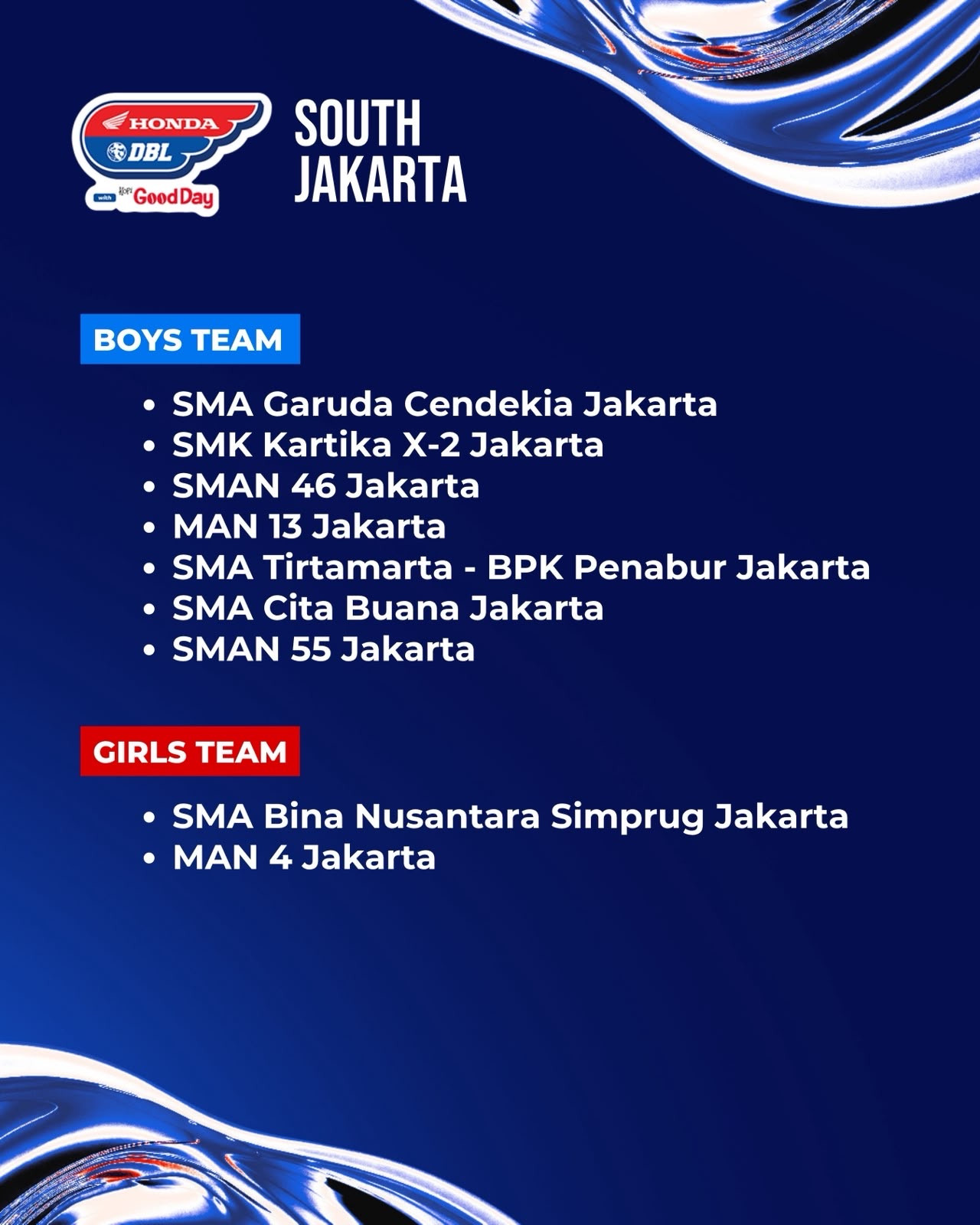 Dbl south jakarta 2026