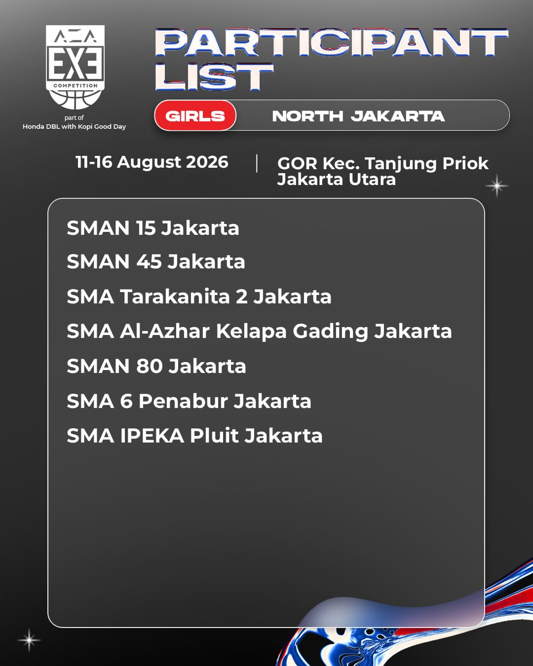 aza 3x3 competition 2026 north jakarta