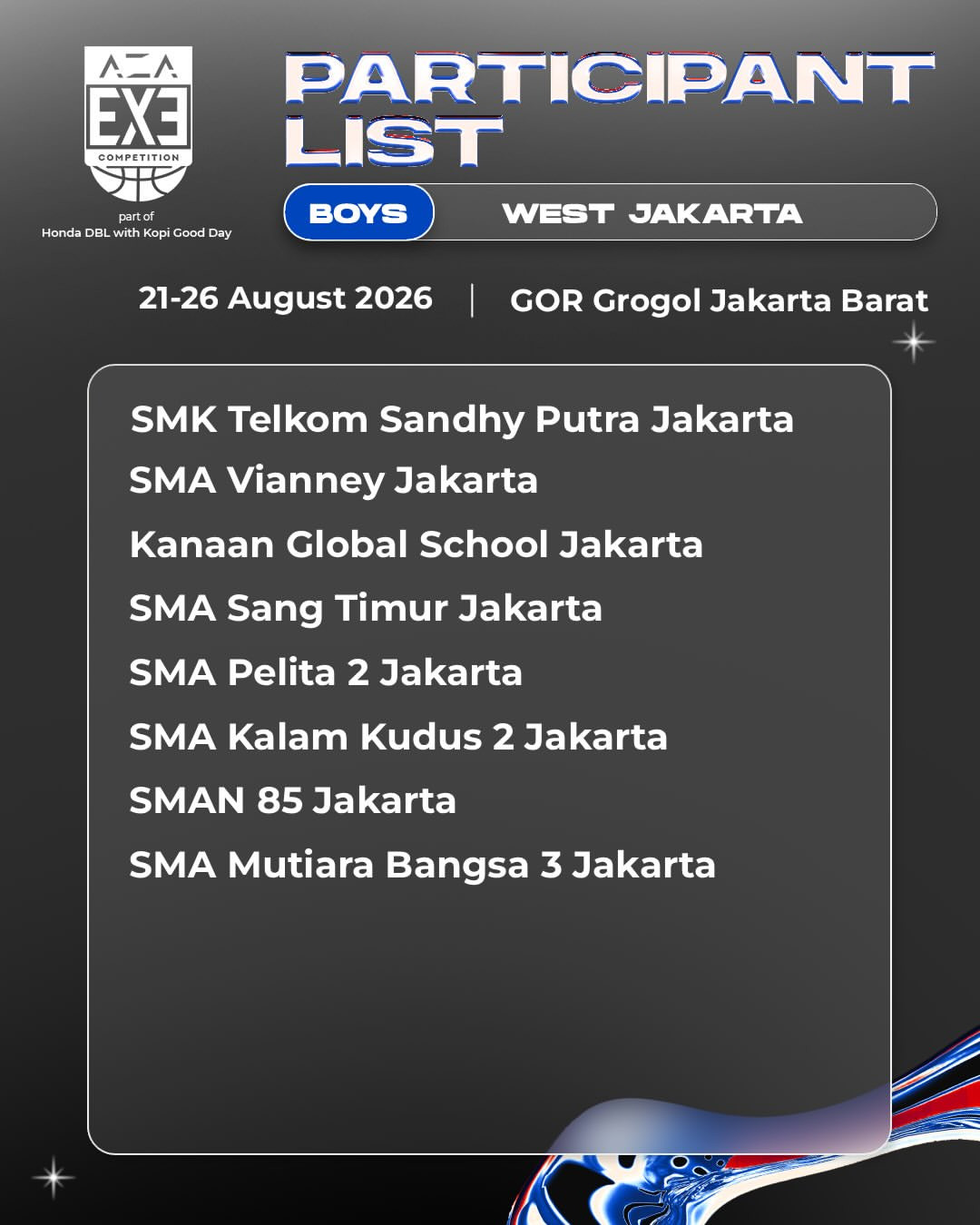 aza 3x3 competition 2026 west jakarta